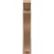 Ekena Millwork 6-in W x 32-in D x 32-in H Funston Slat Rough Cedar Woodgrain TimberThane Outlooker, Primed Tan OUTUR060X32X32FST24RCPR - alternate 4